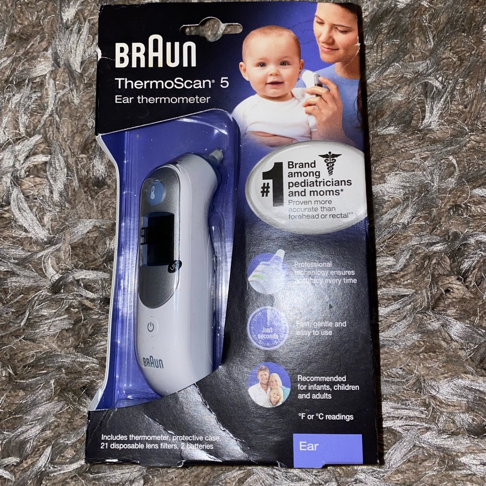 NIB Never Used Braun Ear Thermometer